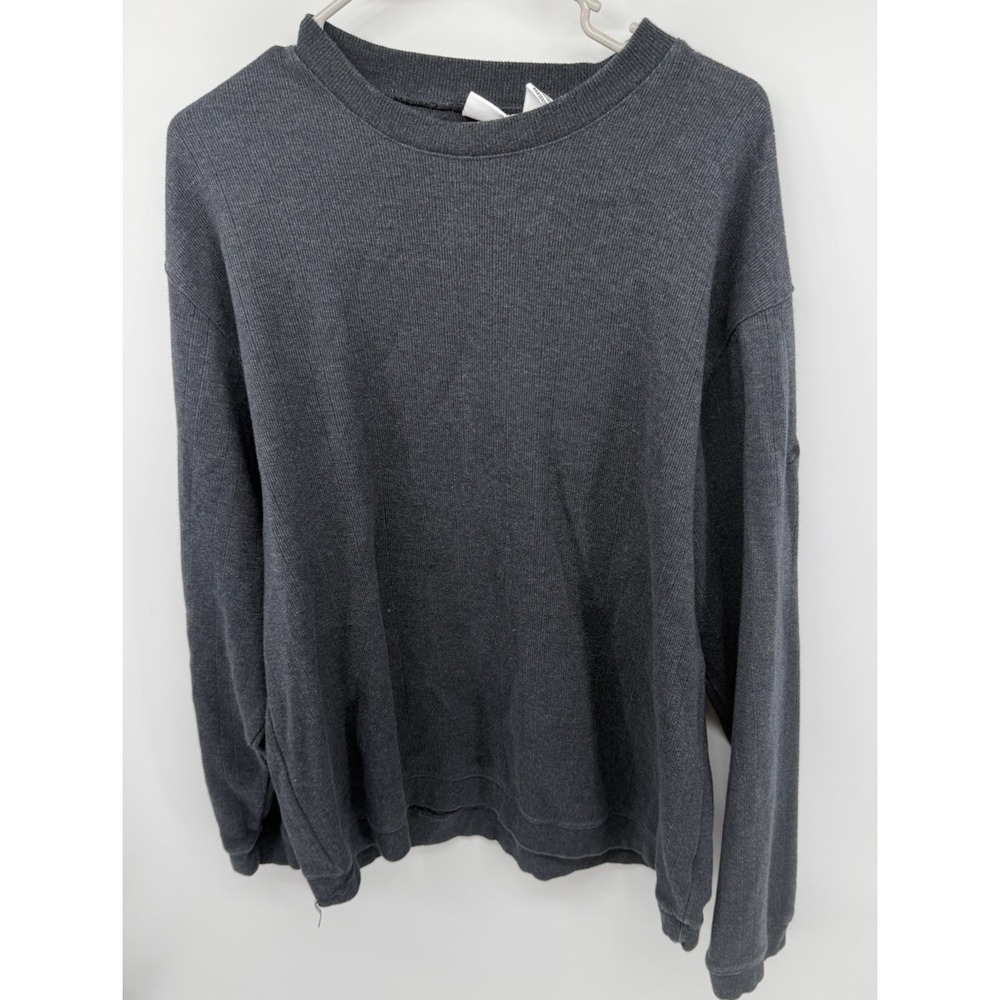 Vintage Slazenger Golf Mens Sweatshirt Sweater Long Sleeve Shirt XL Grey Casual